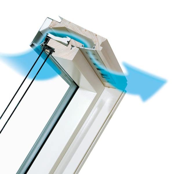 FAKRO® dakraam met verhoogde tuimelas FYU-V U3 - Afbeelding 23
