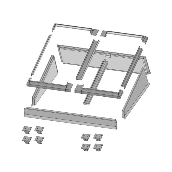 FAKRO® platdakopstand EFW B2/1