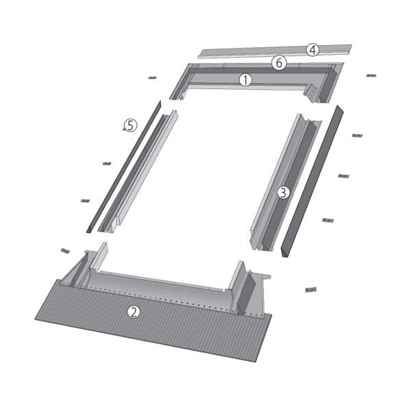 FAKRO® gootstuk EHV-PT Thermo - Afbeelding 4